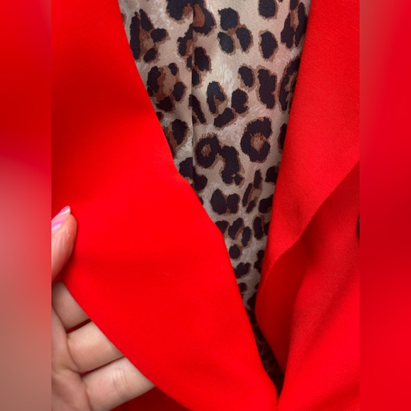 Veronica Beard Dinah Dickey Jacket in Poppy - Picture 12 of 13